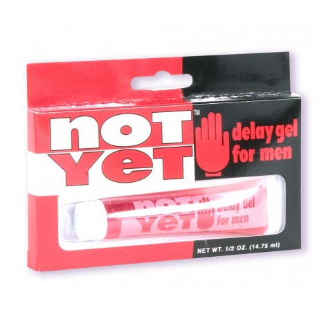 Not Yet! Delay Gel – Verzögerungsgel für den Mann